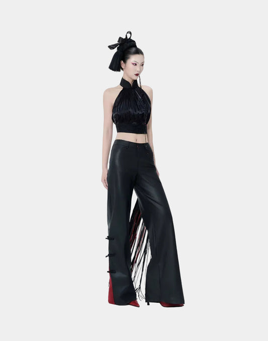 Liniss Black Jade Pants