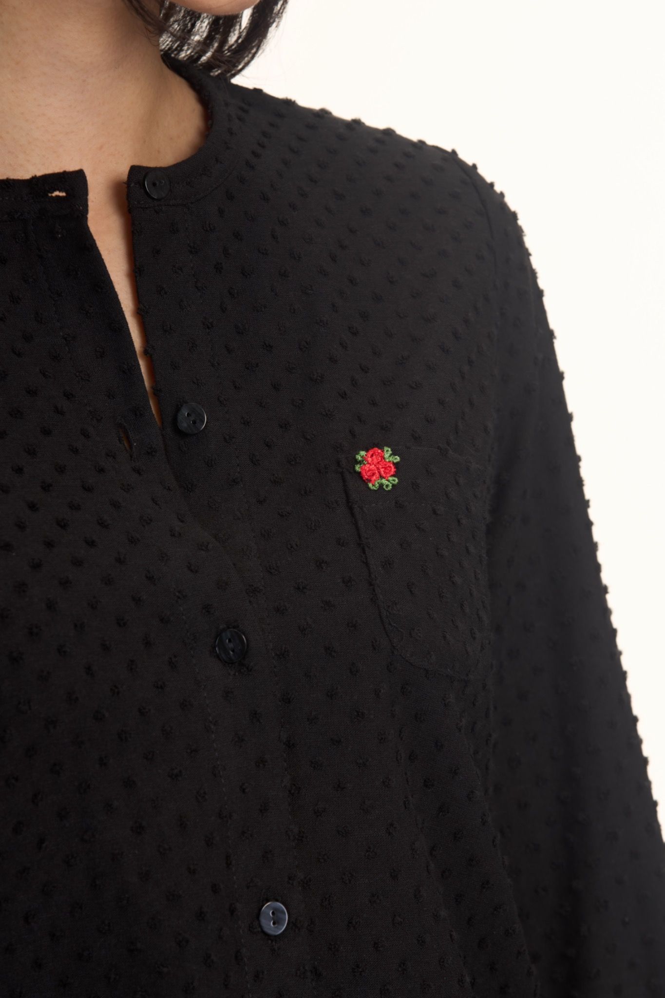 Libe Black Long Sleeve Cardigan (Pre-order)