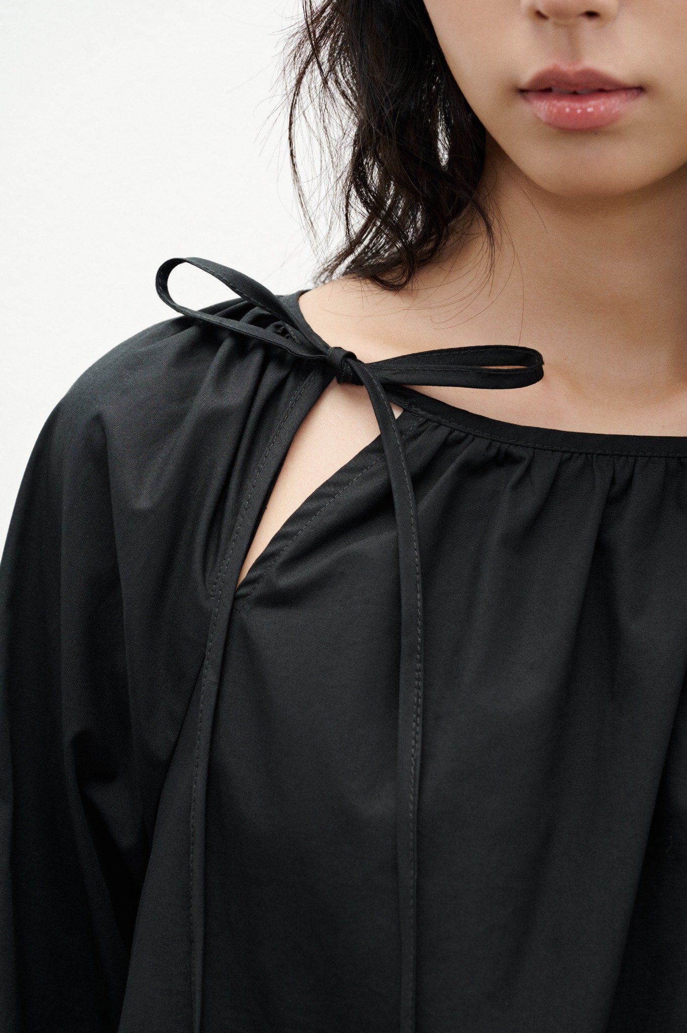 Libe Black Long Sleeve Top (Pre-order)