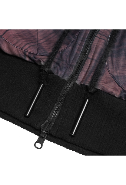 The Beuter Black Paneled Riversible Hoodie