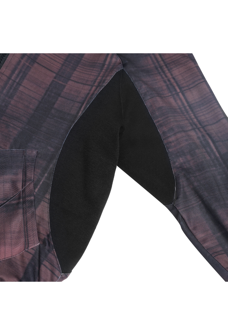The Beuter Black Paneled Riversible Hoodie