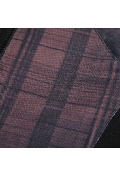 The Beuter Black Paneled Riversible Hoodie
