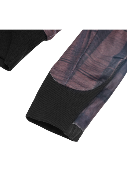 The Beuter Black Paneled Riversible Hoodie