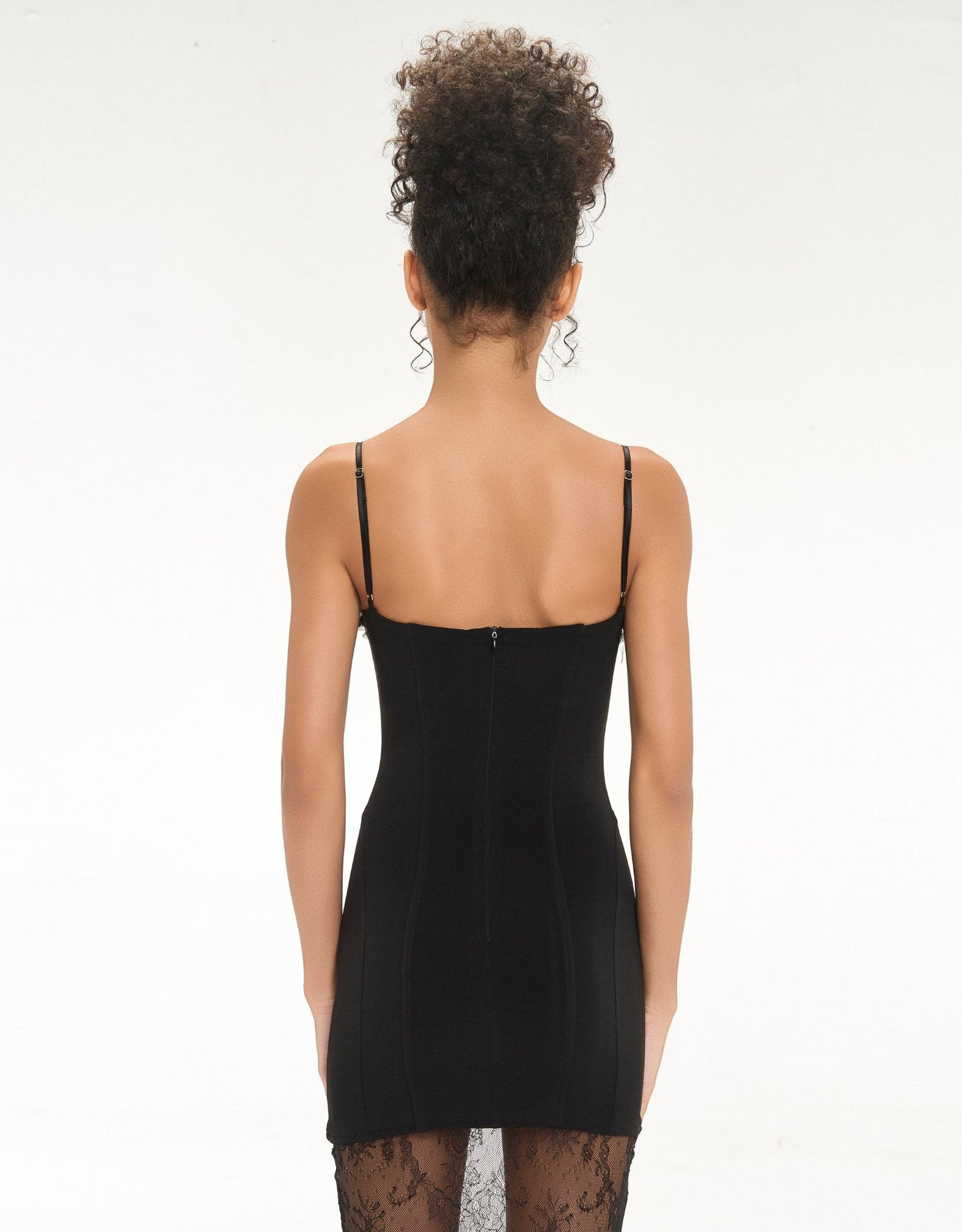 Eminist Black Rose Bustiet Dress