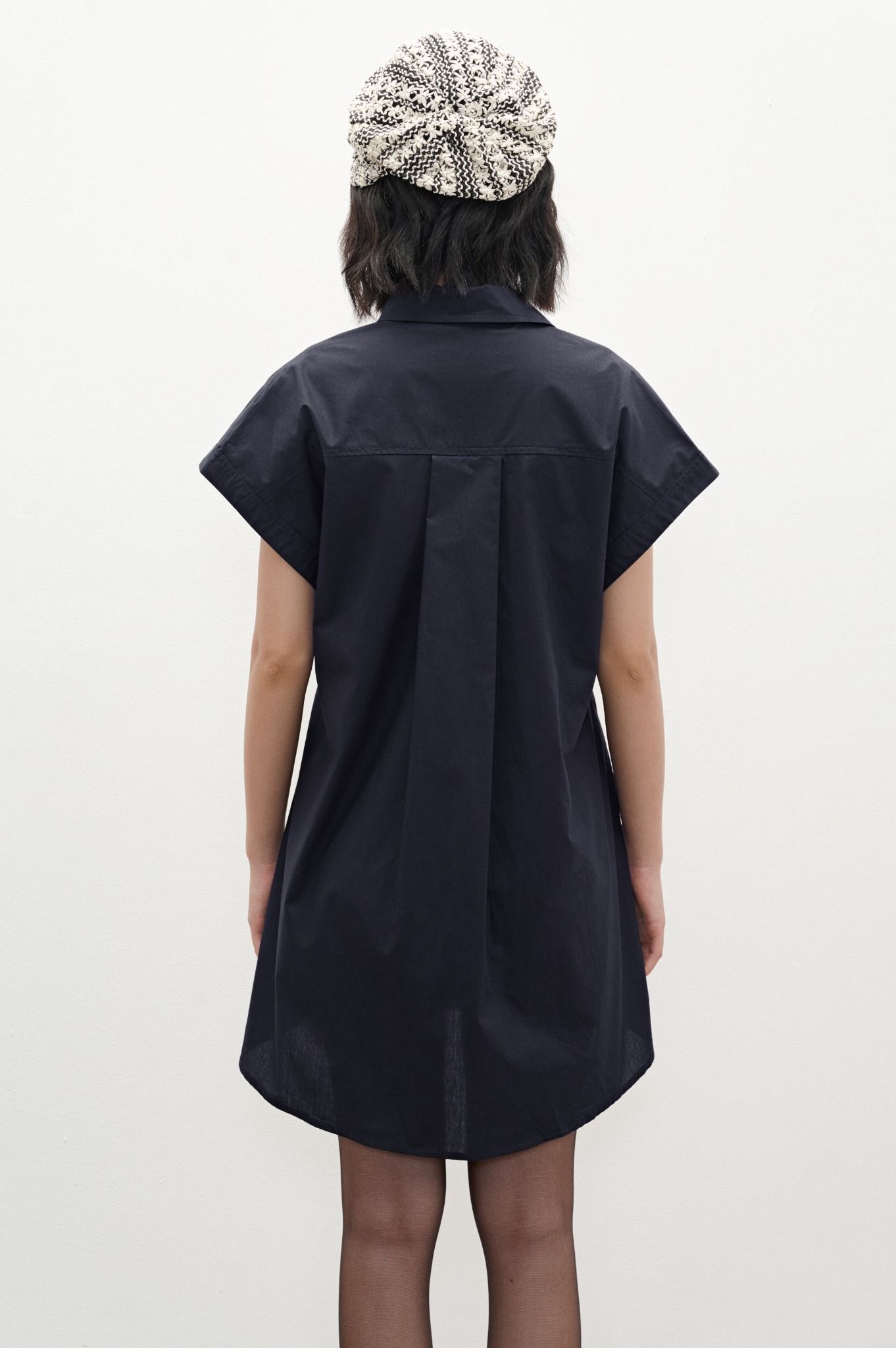 Libe Black Shirt Dress (Pre-order)
