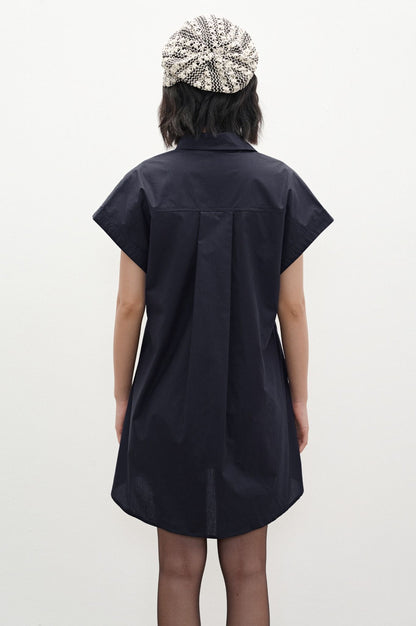 Libe Black Shirt Dress (Pre-order)