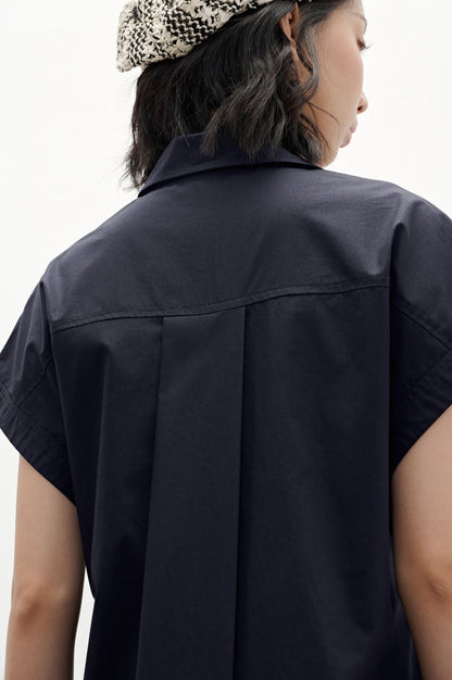 Libe Black Shirt Dress (Pre-order)
