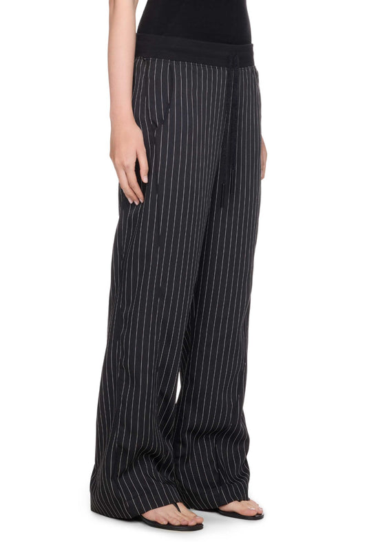The Beuter Black Stripes Pyjama Pants