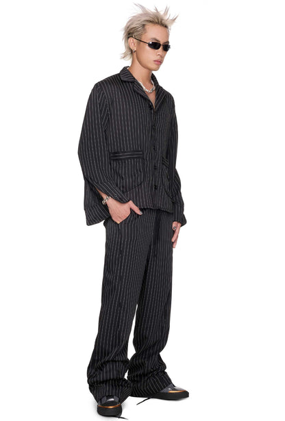 The Beuter Black Stripes Pyjama Pants