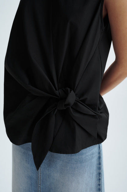 Libe Black Tie Bow Top (Pre-order)