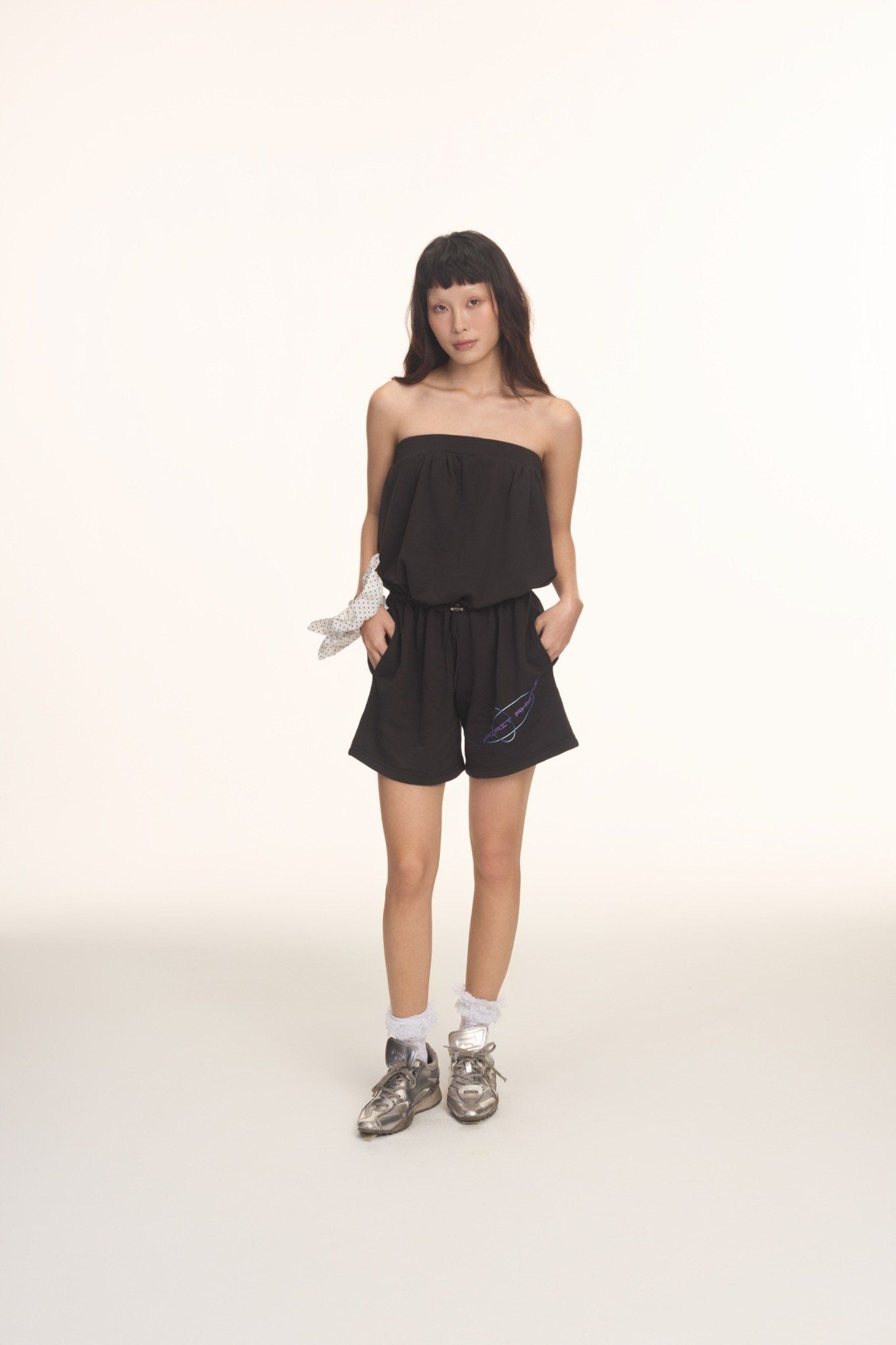 Libe Black Tube Jumpsuit (Pre-order)