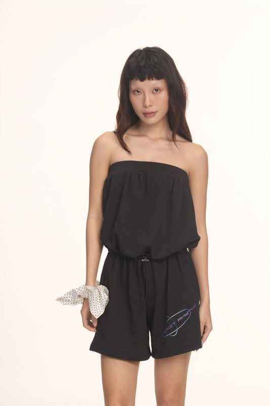 Libe Black Tube Jumpsuit (Pre-order)