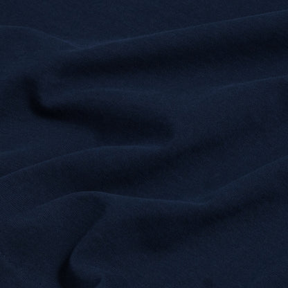 The Beuter Blank Navy Boxy V-Neck Long Sleeve T-Shirt