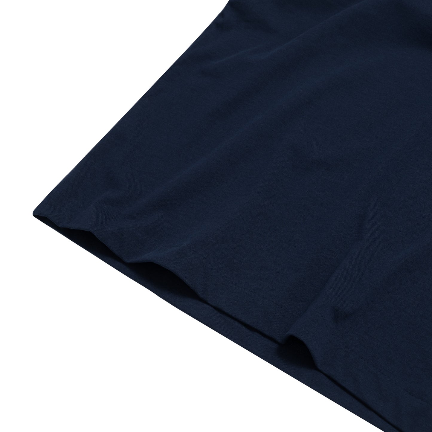 The Beuter Blank Navy Boxy V-Neck T-Shirt