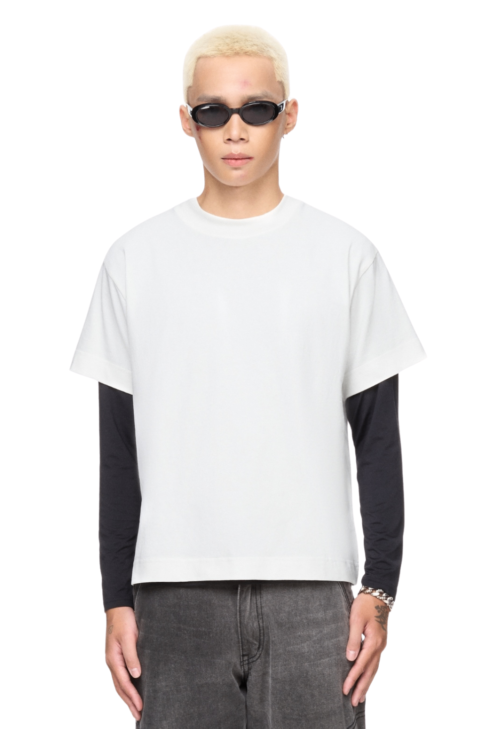 The Beuter Blank White Boxy T-Shirt