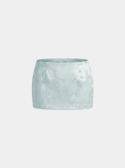 Resel Mint Bloom Skirt