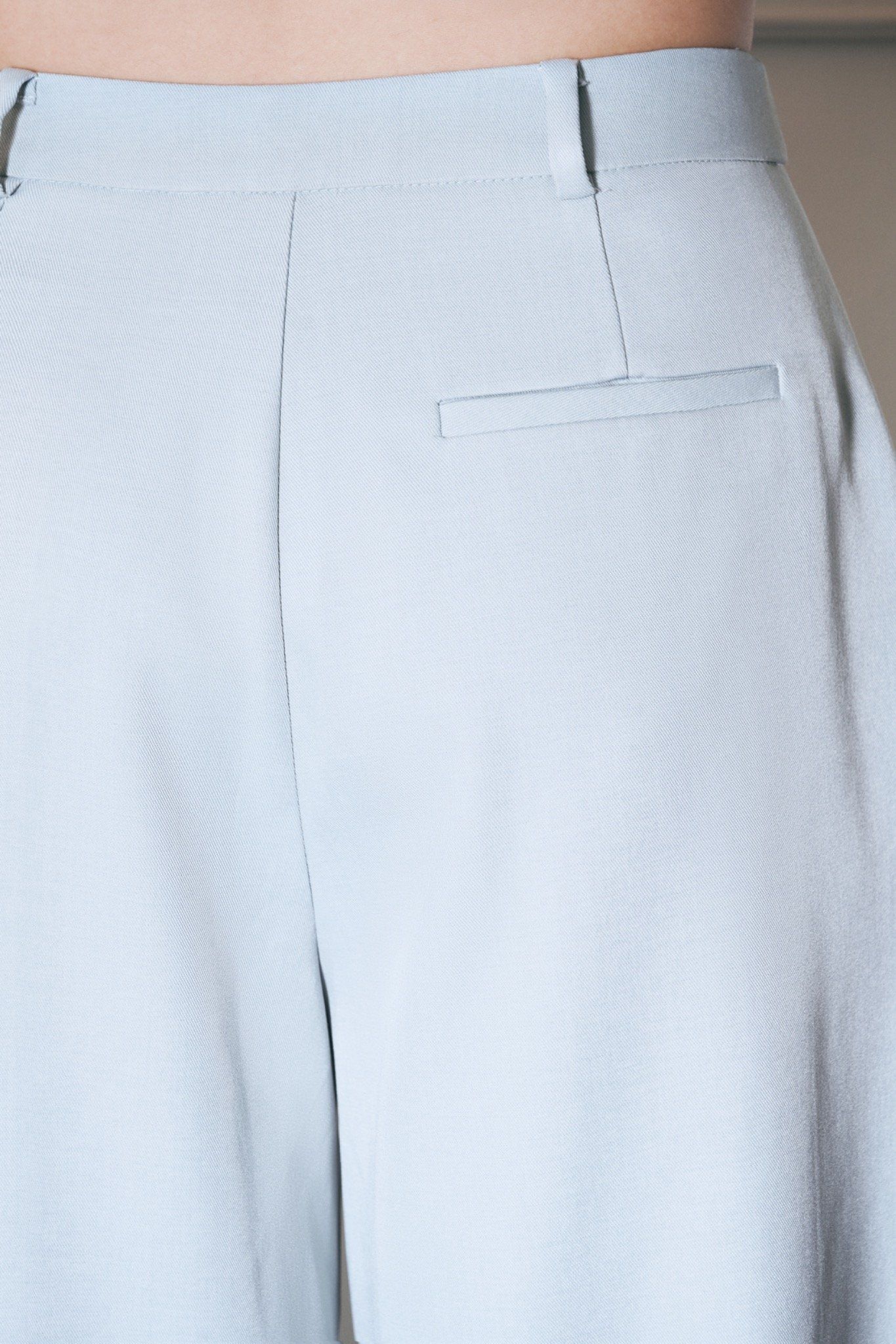 Libe Blue Straight Leg Trousers (Pre-order)