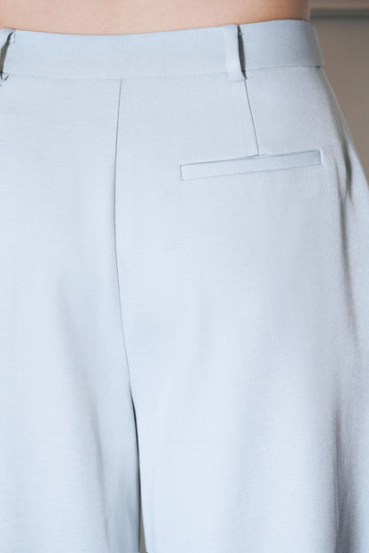 Libe Blue Straight Leg Trousers (Pre-order)