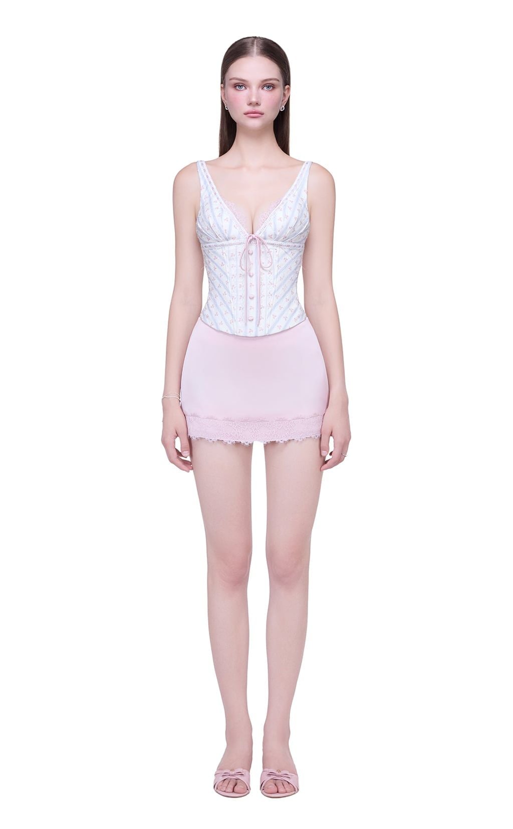 Jubin Bluebell Corset