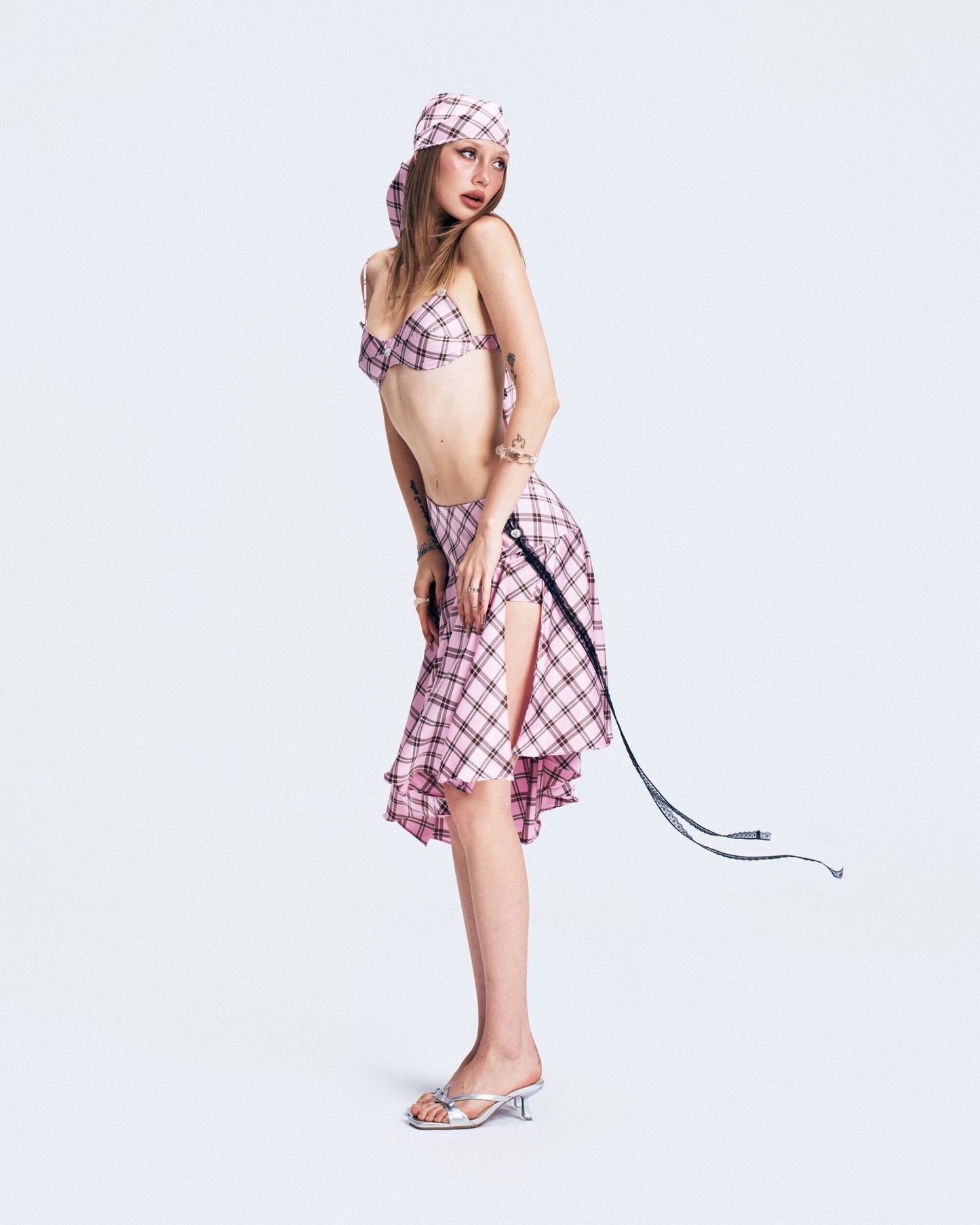 Viery Blush Berry Skirt - Pink Caro