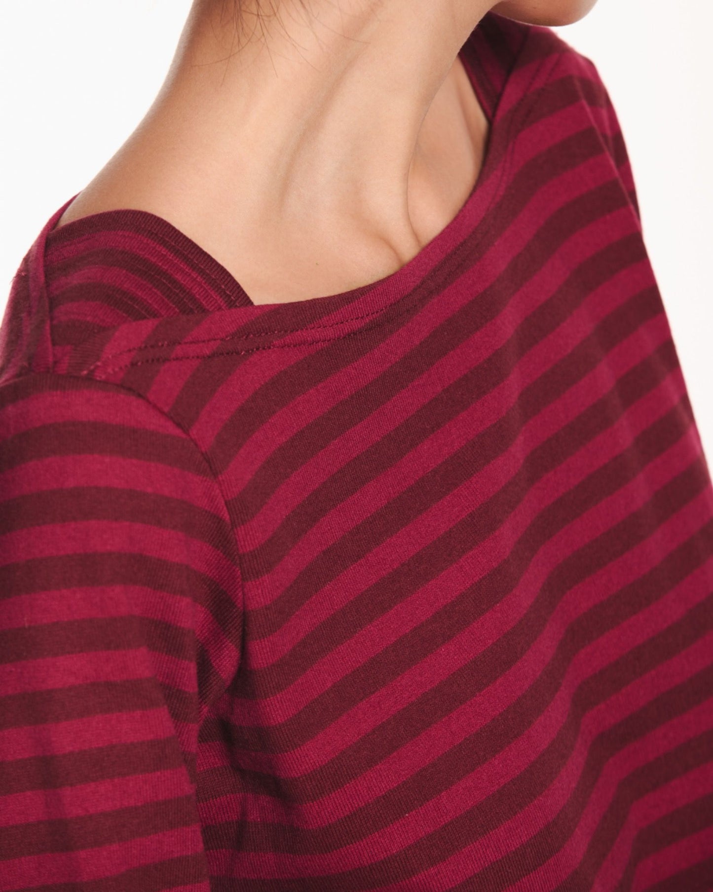 Libe Boat Neck Long Sleeve T-Shirt (Pre-order)