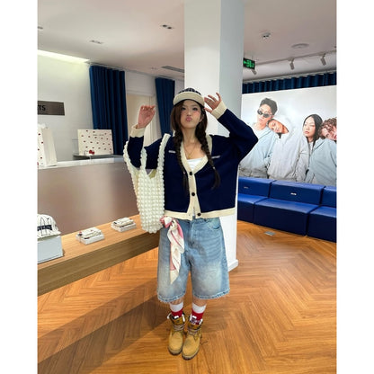 Levents Bow Jeans Jorts