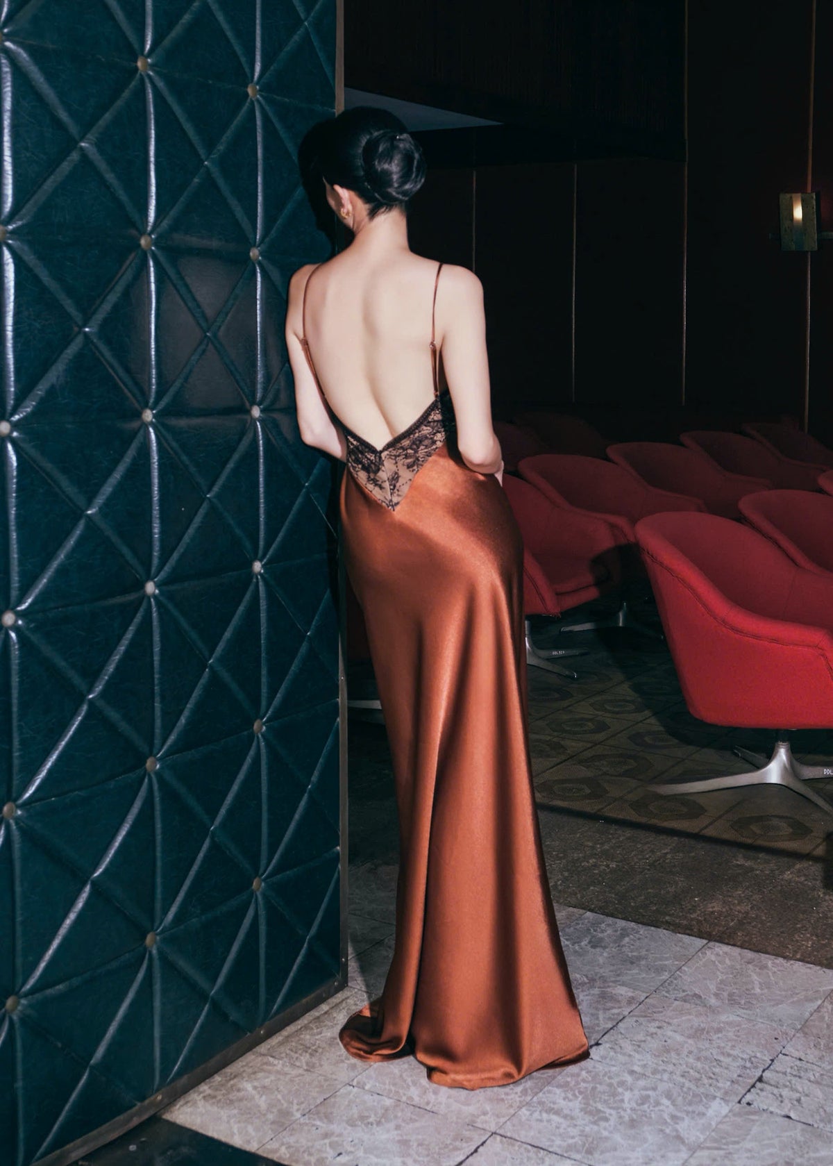 Kisserine Vespera Dress - Brown