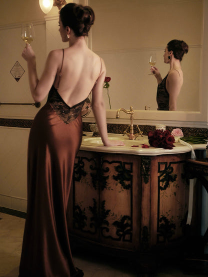 Kisserine Vespera Dress - Brown