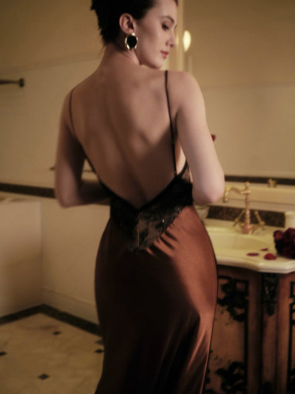 Kisserine Vespera Dress - Brown