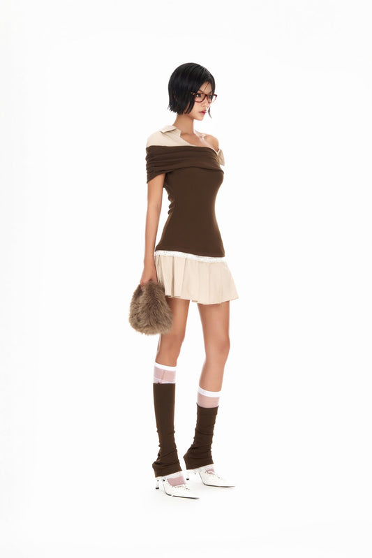 Sodope Club Brown Sugar Dress (Pre-order)
