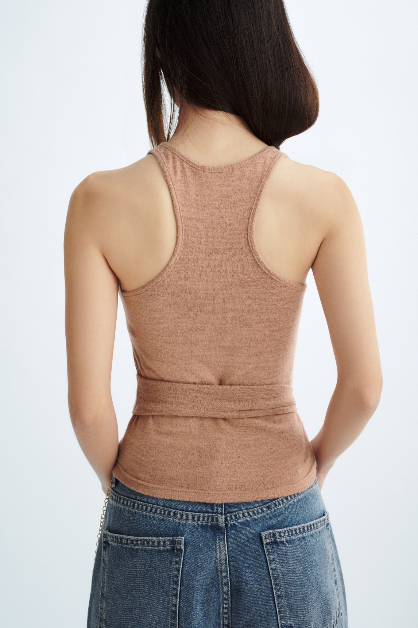 Libe Brown Tank Top (Pre-order)