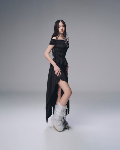 Bunny Hill Twyla Skirt (Black) - Delivery in 48h