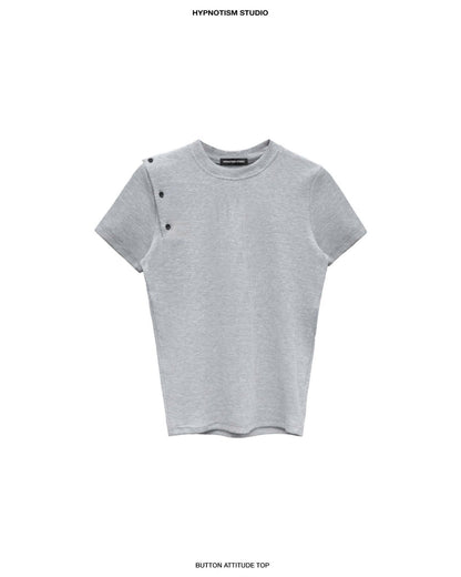 Hypnotism Button Attitude Top