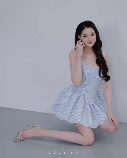 Ceci Calina Dress - Bluebell Sky