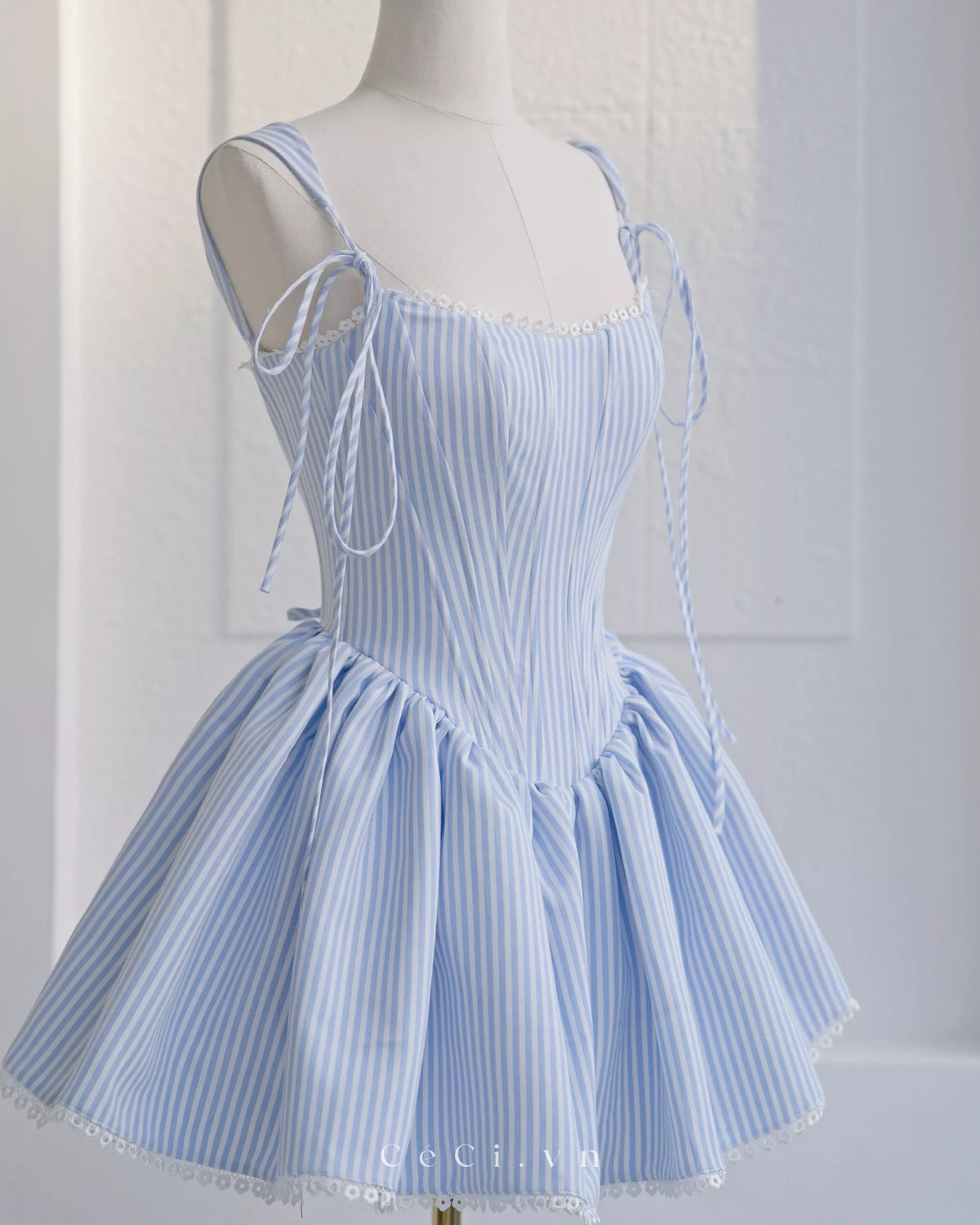 Ceci Calina Dress - Bluebell Sky