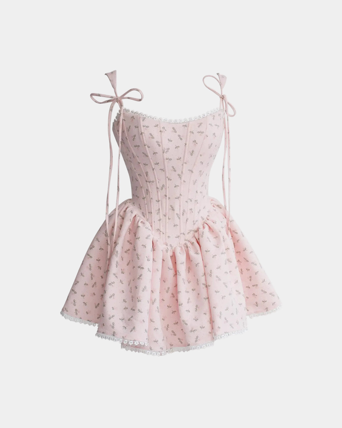 Ceci Calina Dress - Rose Fleur