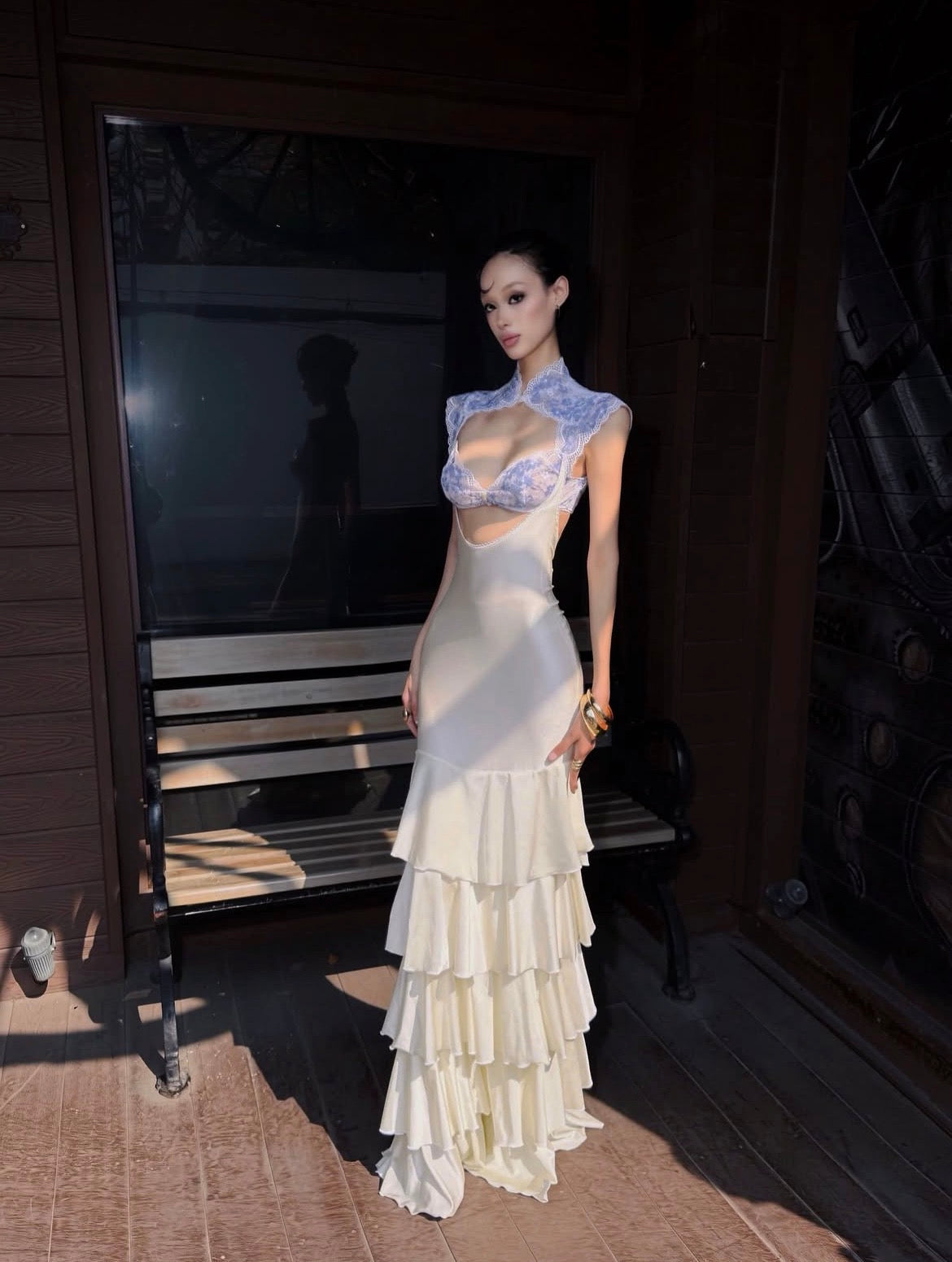 Xinhha Ophelia Lace Gown