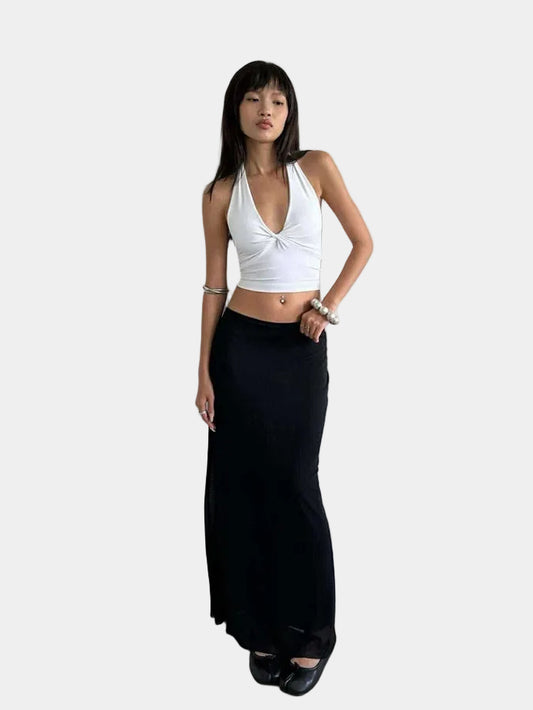 Odode Double-Layer Mesh Skirt