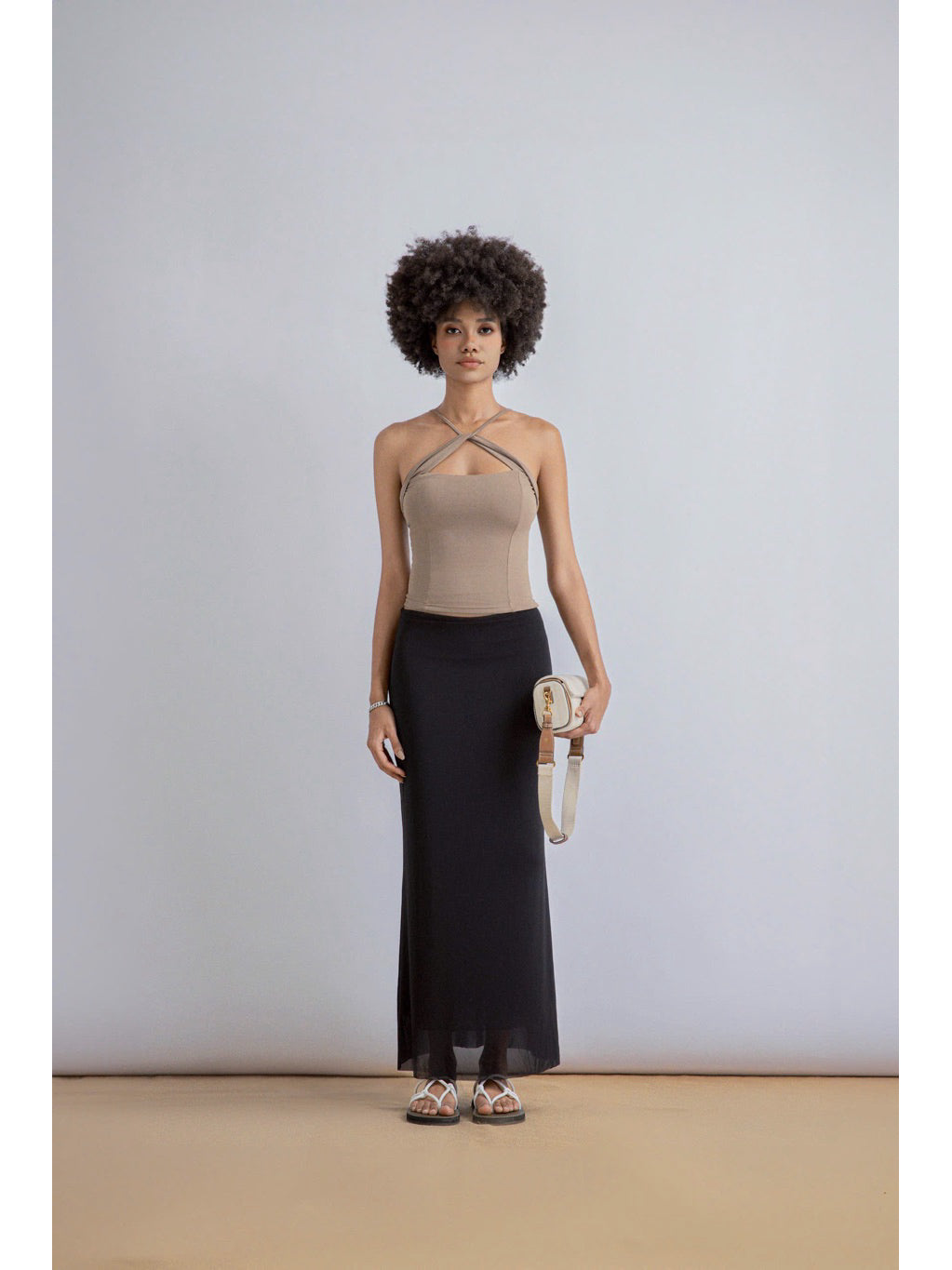 Odode Double-Layer Mesh Skirt