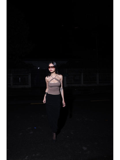 Odode Double-Layer Mesh Skirt