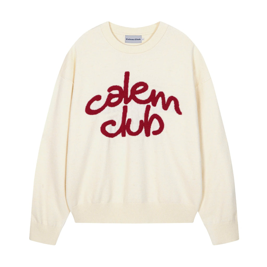 Calem Club Calem Lettered Sweater