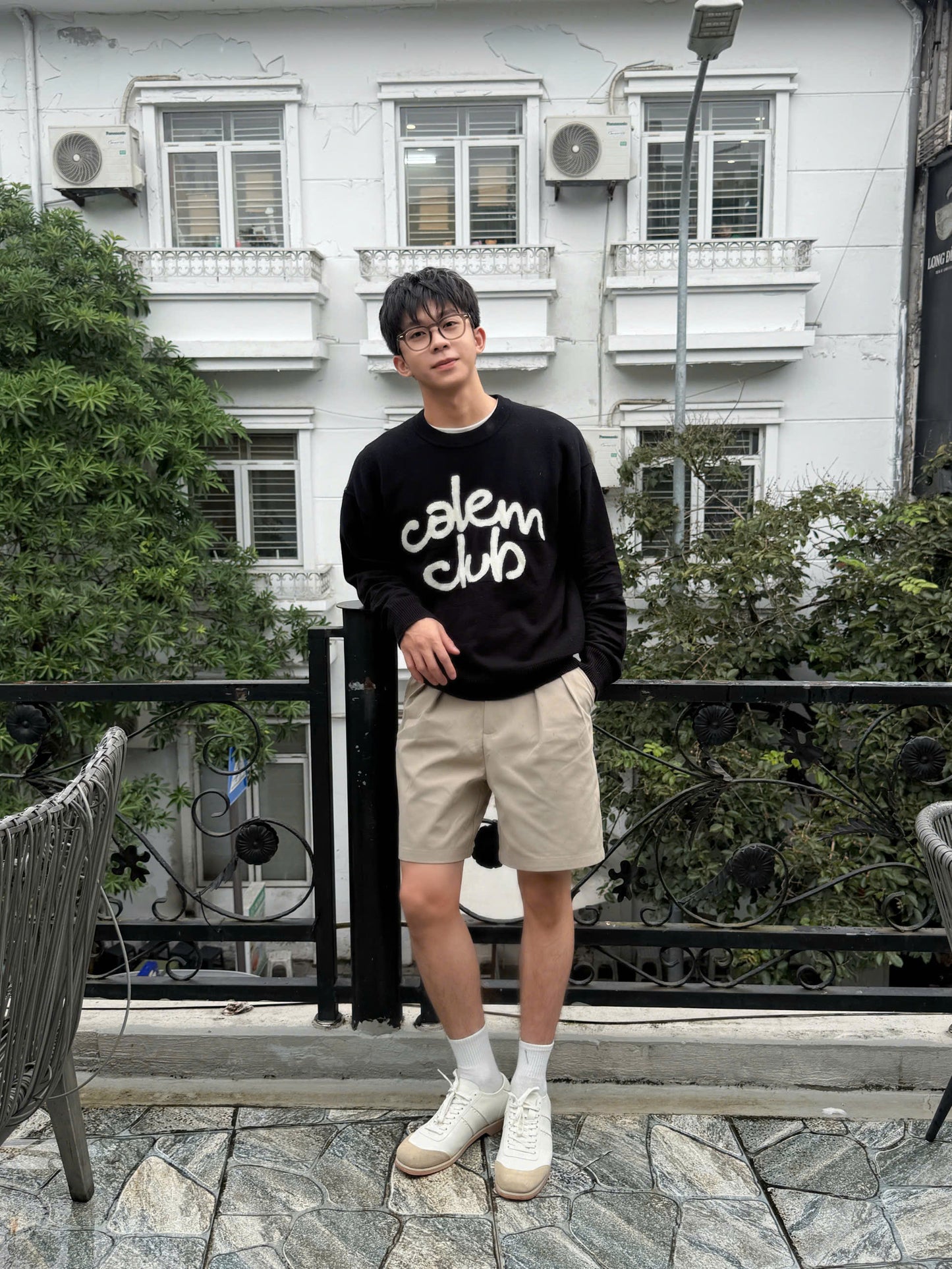 Calem Club Calem Lettered Sweater
