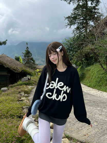 Calem Club Calem Lettered Sweater