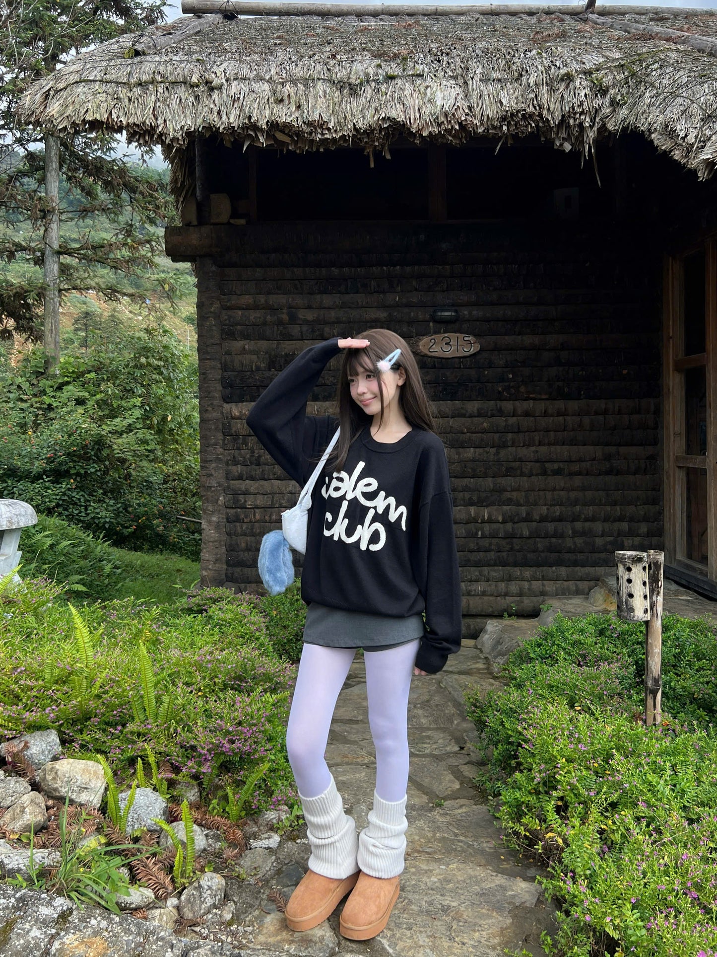 Calem Club Calem Lettered Sweater