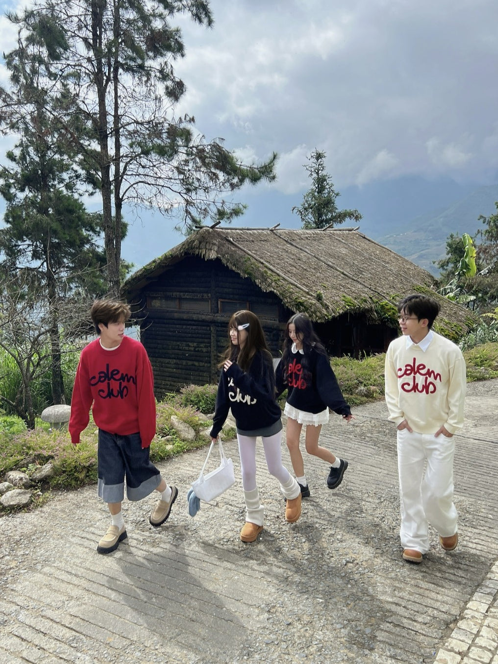 Calem Club Calem Lettered Sweater