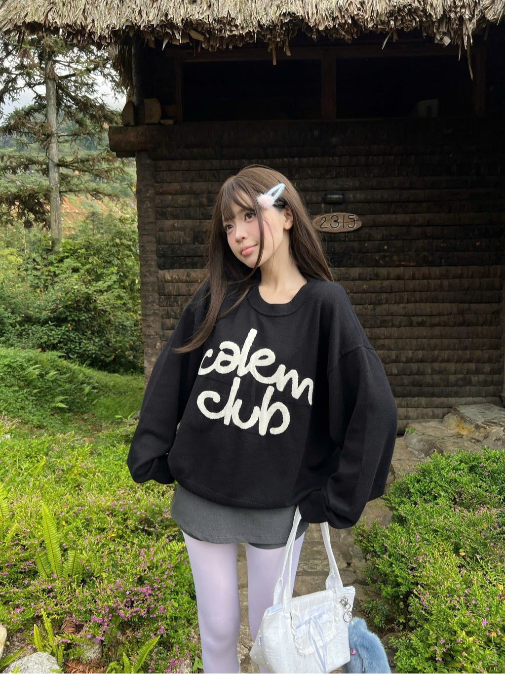 Calem Club Calem Lettered Sweater