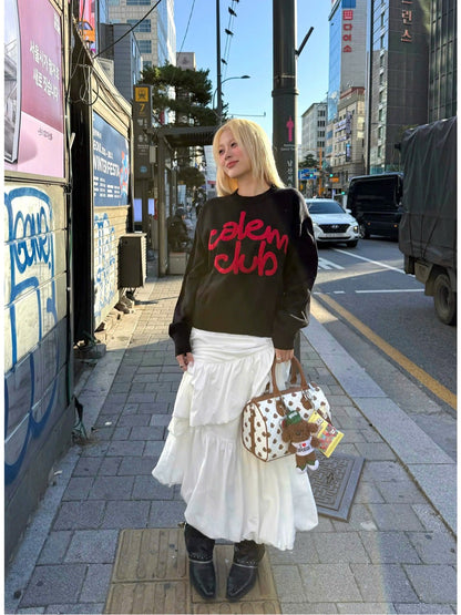 Calem Club Calem Lettered Sweater