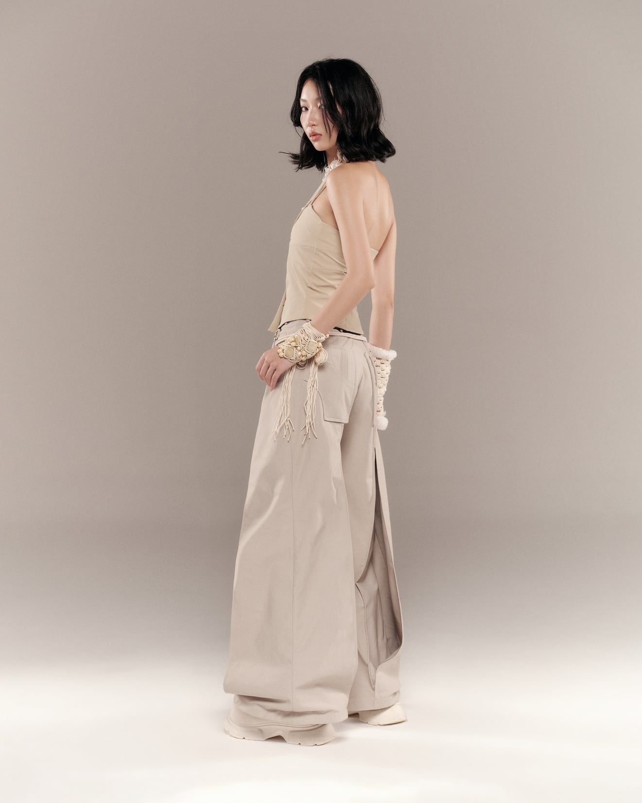 Bunny Hill Calypso Pants (Grey Beige)