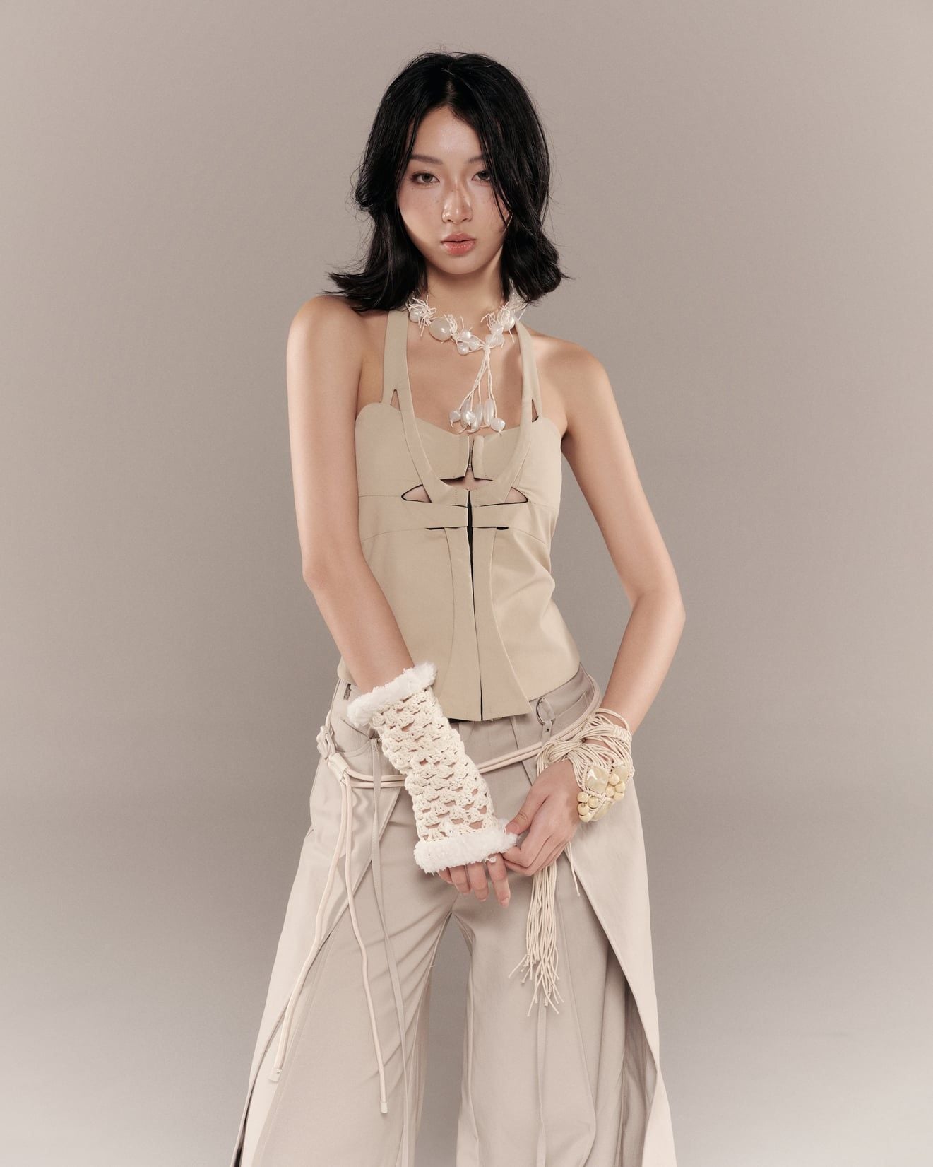 Bunny Hill Calypso Pants (Grey Beige)