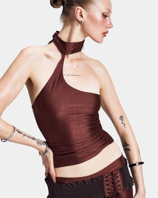 Viery Campari Truffle Top